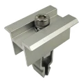 Pince centrale KLIK peinture argentée L50 (type 2) PV-04-13