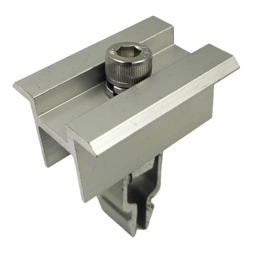 Pince centrale KLIK peinture argentée L50 (type 2) PV-04-13