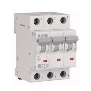 Eaton Disjoncteur de surintensité C 20A 3P 6kA