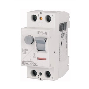 Eaton Disjoncteur à courant résiduel 2P 40A 6kA 30mA typ AC