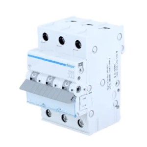 Hager Disjoncteur de surintensité C 63A 3P 6kA
