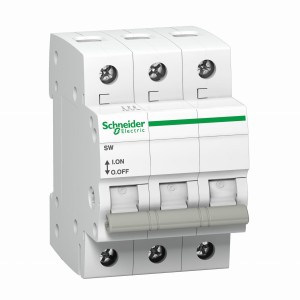 Schneider Electric Interrupteur-sectionneur triphasé 3P 63A 500V AC K60 SW-63-3 Acti9