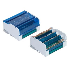Pawbol Bloc de commutation 4 pôles 125A 500V 11 bornes