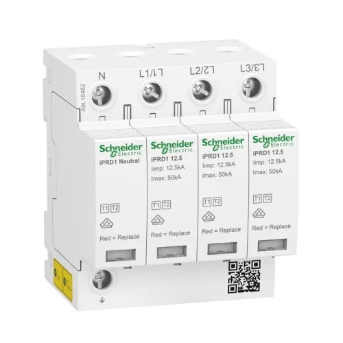 Schneider Electric Parafoudre Type 1+2 (B+C) 3P+N 12.5kA 1.5kV GPV-401-176