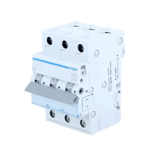 Hager Disjoncteur de surintensité C 10A 3P 6kA GPV-401-196