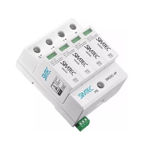 Simtec Parafoudre Type 2 (C) 4P 20kA 1,5kV GPV-401-202