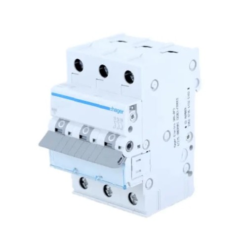 Hager Disjoncteur de surintensité B 40A 3P 6kA GPV-401-206