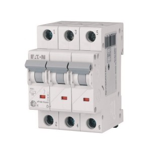 Eaton Disjoncteur de surintensité C 63A 3P 6kA