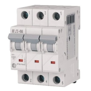 Eaton Disjoncteur de surintensité C 40A 3P 6kA HN-C40/3 xPole Home