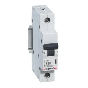 Legrand Disjoncteur de surintensité B 10A 1P 6kA RX3