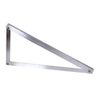 Triangle de montage 25° pour panneaux PV 890x810x380 mm aluminium