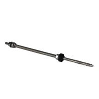 Vis à double filetage pour adaptateurs et triangles - M10x300