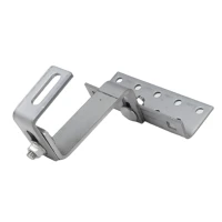 Crochet de toit Vario 3x réglable acier inoxydable 1.4016 120mm