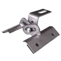 Support trapézoïdal en tôle réglable 10cm acier inoxydable 1.4016 PV-08-32 (2)