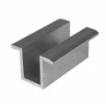 Pince centrale - Trou M8 - Aluminium 6060 - H24 PV-04-01