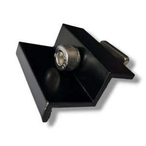 Pince d'extrémité 35mm avec vis et insert - Peint en noir