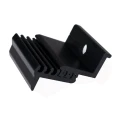 Pince d'extrémité 30-50mm M8 - Réglable par rainures coulissantes Anodisé PV-03-21 (2)