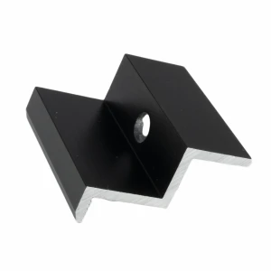 Pince d'extrémité - Trou M8 - Aluminium 6060 - H40 Anodisé