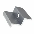 Pince d'extrémité - Trou M8 - Aluminium 6060 - H40 PV-03-09