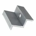 Pince d'extrémité - Trou M8 - Aluminium 6060 - H35 PV-03-05