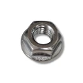 Écrou hexagonal à embase M8 avec denture DIN 6923 PV-11-03
