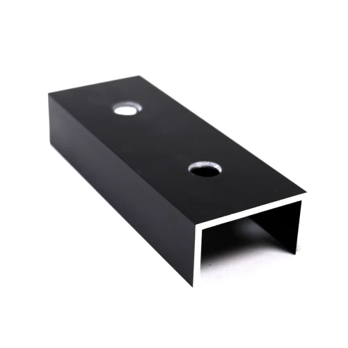 Connecteur de profilé 12cm anodisé PV-18-05