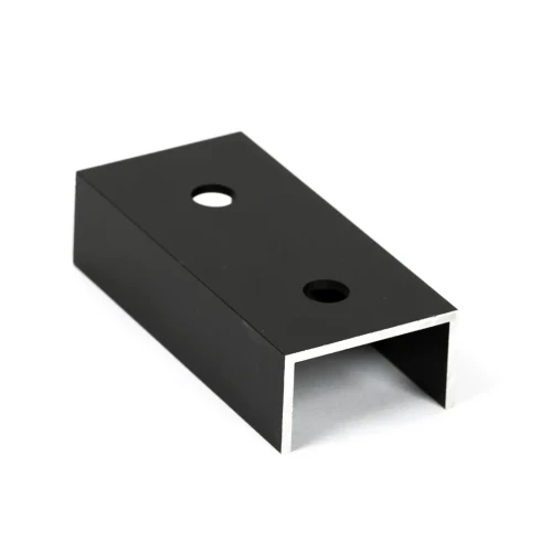 Connecteur de profilé 10cm anodisé PV-18-04