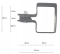 Collier de fin pour panneaux de clôture 40x60 noir GPV-700-12 (3)