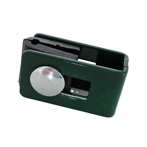 Collier universel support connecteur pour panneaux de clôture vert GPV-700-18