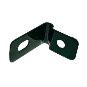 Collier attache agrafe 1/2 pour panneaux de clôture vert