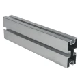 Profil en aluminium pour vis à tête hexagonale 221cm 80x40 90443 PV-01-35