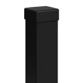 Poteau de clôture 80x80x2 mm, longueur 2,4 m, noir GPV-700-74 (1)
