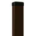 Poteau de clôture 60x40x1,2 mm, longueur 2,4 m, marron GPV-700-68 (1)