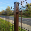 Poteau de clôture 60x40x1,2 mm, longueur 2,4 m, marron GPV-700-68 (5)