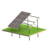 Kit solaire N2V Strong – structure PV au sol pour 8 panneaux