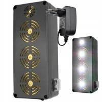 Viano King-LED OD16 Répulsif à ultrasons rongeurs, fouines, souris et rats