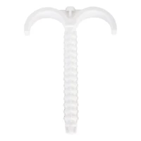 Collier de fixation double bras long pour tubes d'installation 50 pcs