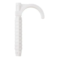 Collier de fixation monobras court pour tuyaux d'installation 80 pcs