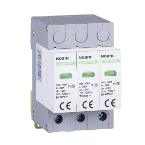 Parafoudre Type II 1200V DC 3 modules pour systèmes PV non mis à la terre