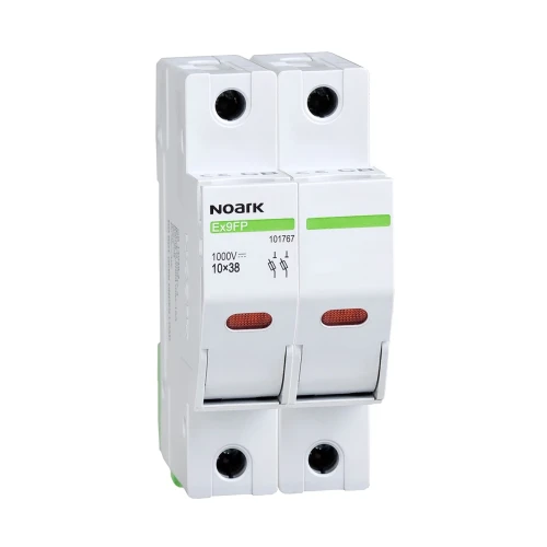 Socle de fusible, 30 A, 1000 V DC, 2 pôles, DC-20B, témoin de déclenchement optique PV-200-101767