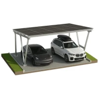 Carport Photovoltaïque VICA pour 2 véhicules SOLO Abri Solaire