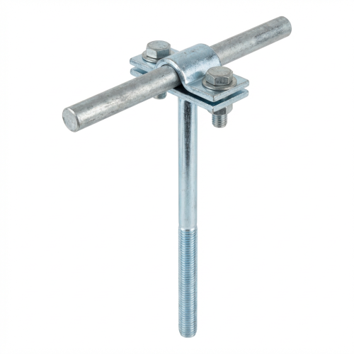 Support de fil vissé h=12cm galvanisé électrolytique 000-150 (1)