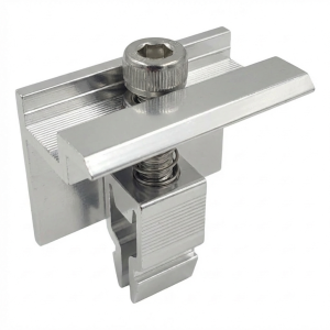 Pince latérale H35 L50 Clic (type 2) Anodisée argent