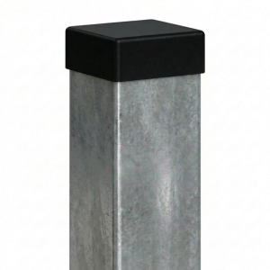 Poteau de clôture 100x100x3 mm, longueur 2,0 m, galvanisé