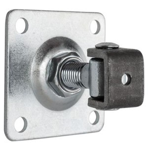 Charnière réglable avec rosace M16 80x80x3 (36)
