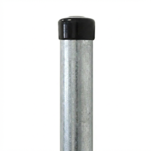 Poteau de clôture Fi 48,3x1,5, longueur 2,4 ml, galvanisé