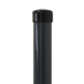 Poteau de clôture Fi 48,3x1,5, longueur 2,3 m, graphite RAL 7016 000-227 (1)