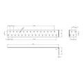 Équerre d'ancrage KK-02 42x302x40x2.0 000-124 (2)