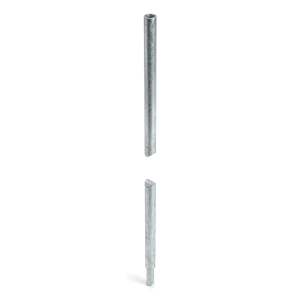 Piquet de terre assemblable avec cône Morse Fi16×1500 mm – acier galvanisé à chaud