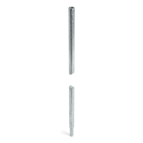 Piquet de terre pliable - connexion conique Morse; Ø 16x1500 mm /OG/ PV-23-01 (1)